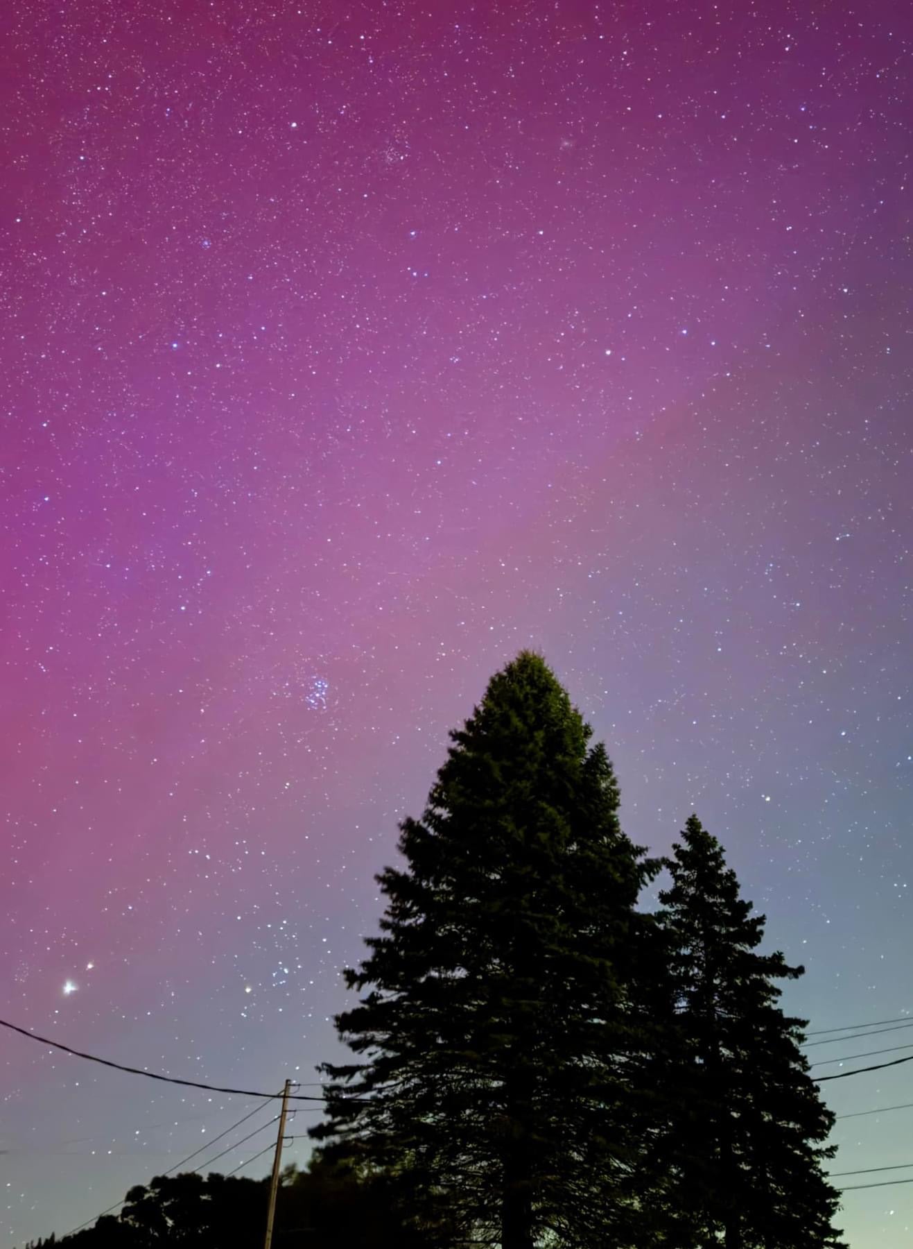 Mountaintop Aurora